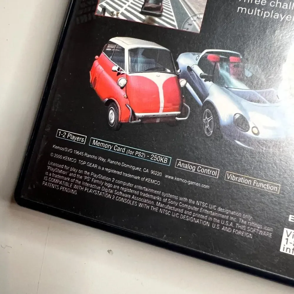 Top Gear Dare‎ Devil (Sony PlayStation 2, 2000) Complete CIB Tested PS2 Racing